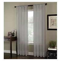 CHF Soho Rod Pocket Back Tab Sheer Single Curtain Panel