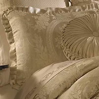 Queen Street 4-pc. Neopolitano Damask + Scroll Comforter Set