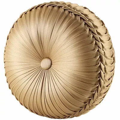 Queen Street Neopolitano Tufted Round Throw Pillow
