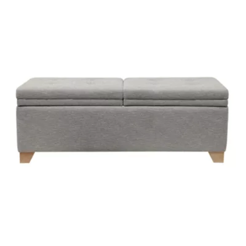 Madison Park Jaxon Storage Bench