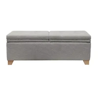Madison Park Jaxon Storage Bench
