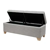 Madison Park Jaxon Storage Bench
