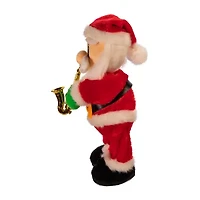 Kurt Adler 14-Inch Battery-Operated Dancing Jazz Santa Christmas Santa Figurine