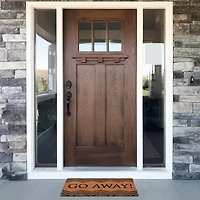 Achim Go Away Coir 18"X30" Doormat