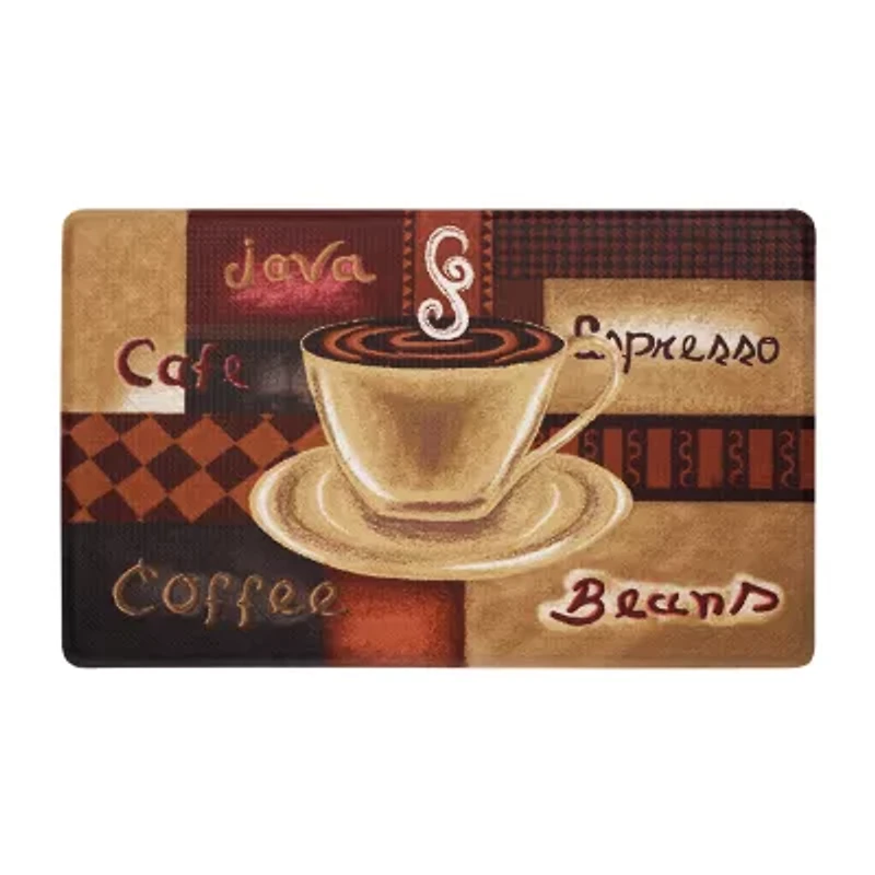 Achim Coffee Anti-Fatigue 18"X30" Kitchen Mat