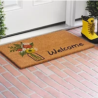 Calloway Mills Summer Bouquet Outdoor Rectangular Doormat