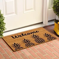 Calloway Mills Pineapple Express Outdoor Rectangular Doormat