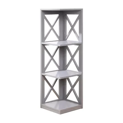 Oxford 3-Tier Corner Bookcase