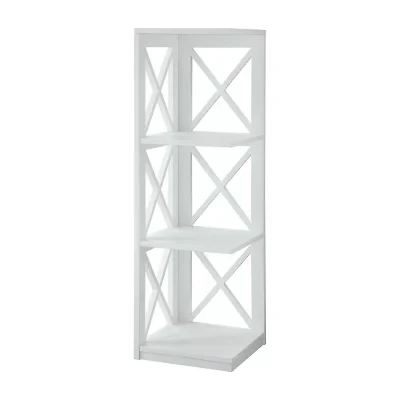 Oxford 3-Tier Corner Bookcase