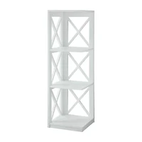 Oxford 3-Tier Corner Bookcase