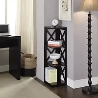 Oxford 3-Tier Corner Bookcase
