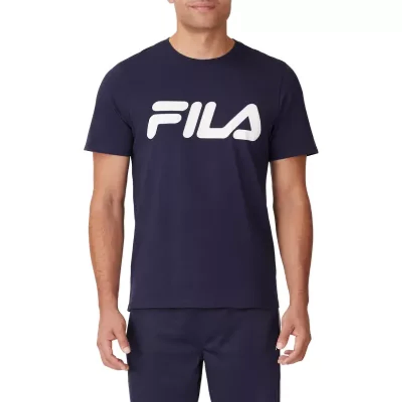 FILA Mens Crew Neck Short Sleeve Active T-Shirt