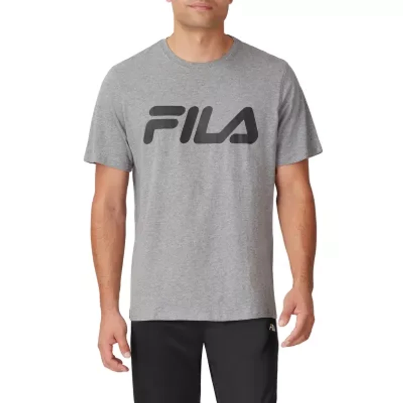 FILA Mens Crew Neck Short Sleeve Active T-Shirt