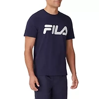 FILA Mens Crew Neck Short Sleeve Active T-Shirt