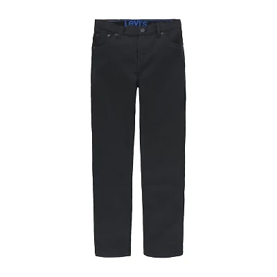 Levi's® Big Kid Boys Adjustable Waist Stretch Fabric 502™ Tapered Leg Regular Fit Jean