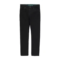 Levi's Big Kid Boys Adjustable Waist Mid Rise 511 Slim Fit Jean