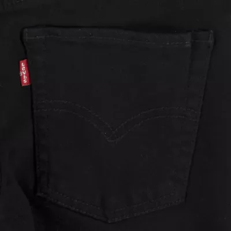 Levi's Big Kid Boys Adjustable Waist Mid Rise 511 Slim Fit Jean