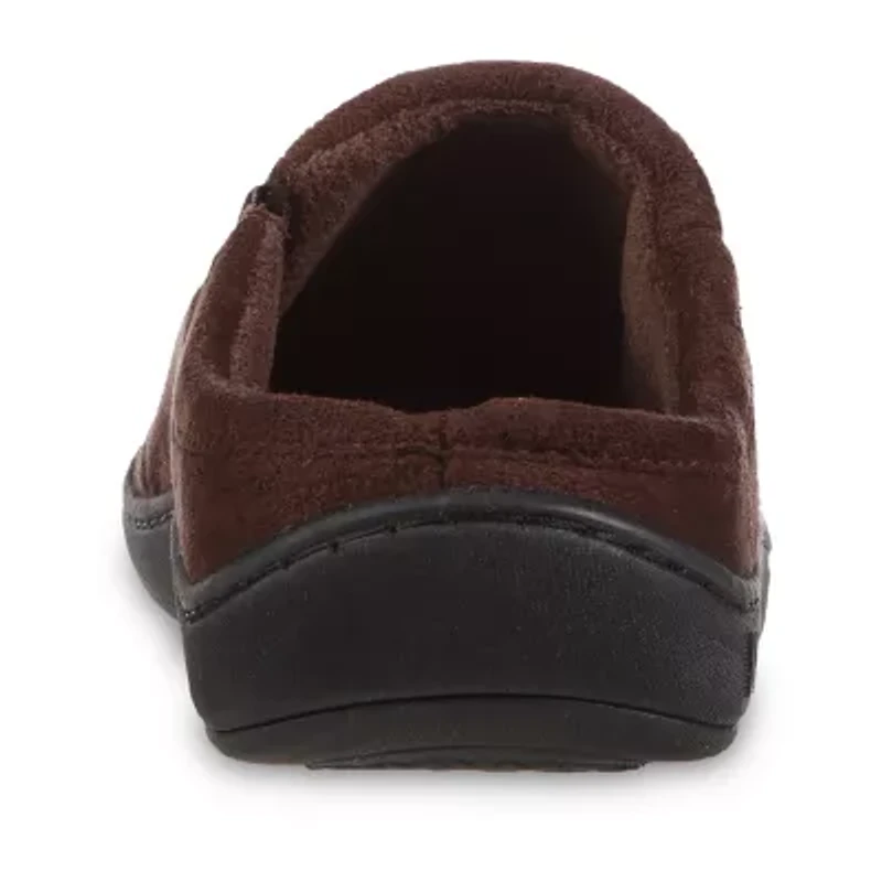 Isotoner Mens Memory Foam Slip-On Slippers