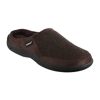 Isotoner Mens Memory Foam Slip-On Slippers