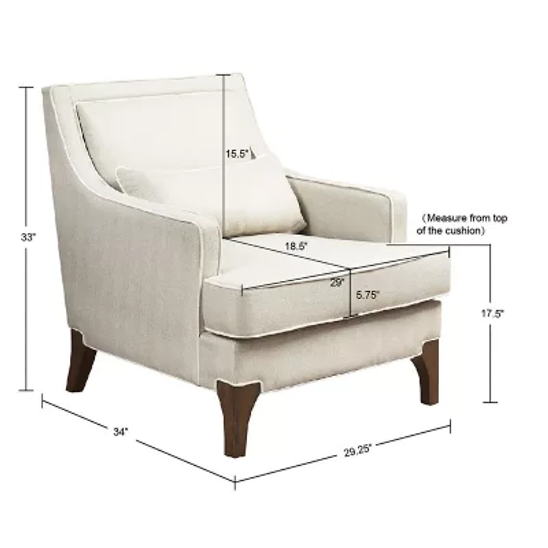 Madison Park Signature Collin Upholstered Armchair