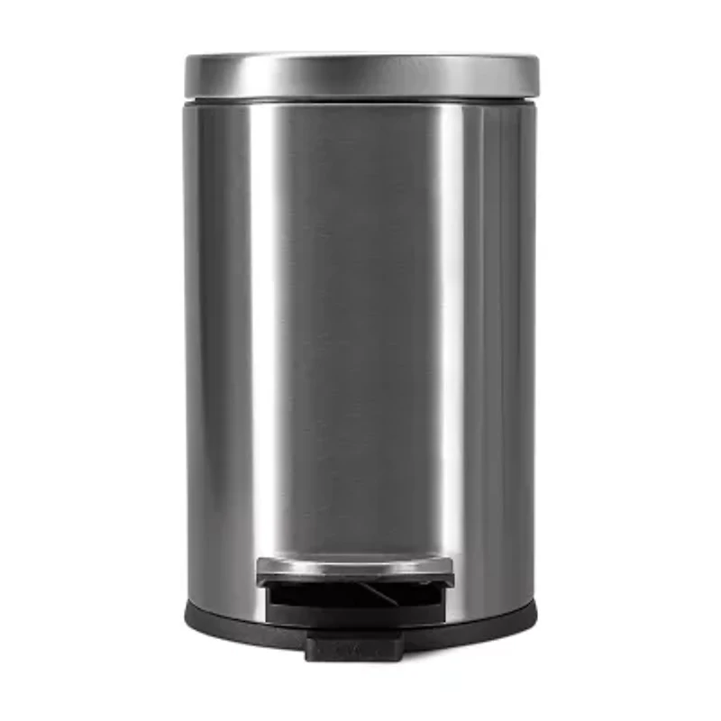 Home Expressions 1.2 Gallon Step Trash Can
