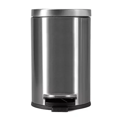 Home Expressions 1.2 Gallon Step Trash Can