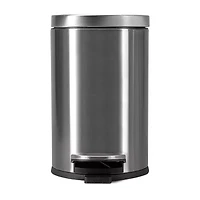 Home Expressions 1.2 Gallon Step Trash Can