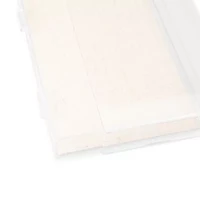 Home Expressions Arcylic With Linen Liner Jewelry Organizer