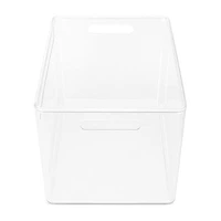 Home Expressions Large Arcylic Storage Bin with Lid