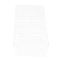 Home Expressions Narrow 3-Compartment Storage Bin