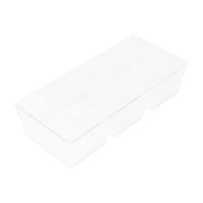 Home Expressions Narrow 3-Compartment Storage Bin