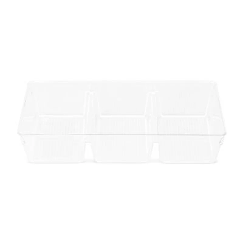 Home Expressions Narrow 3-Compartment Storage Bin