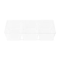 Home Expressions Narrow 3-Compartment Storage Bin