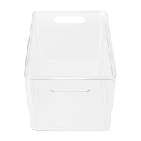Home Expressions Medium Acrylic Stroage Bin with Lid