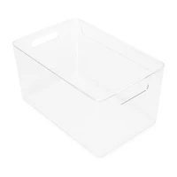 Home Expressions Medium Acrylic Stroage Bin with Lid