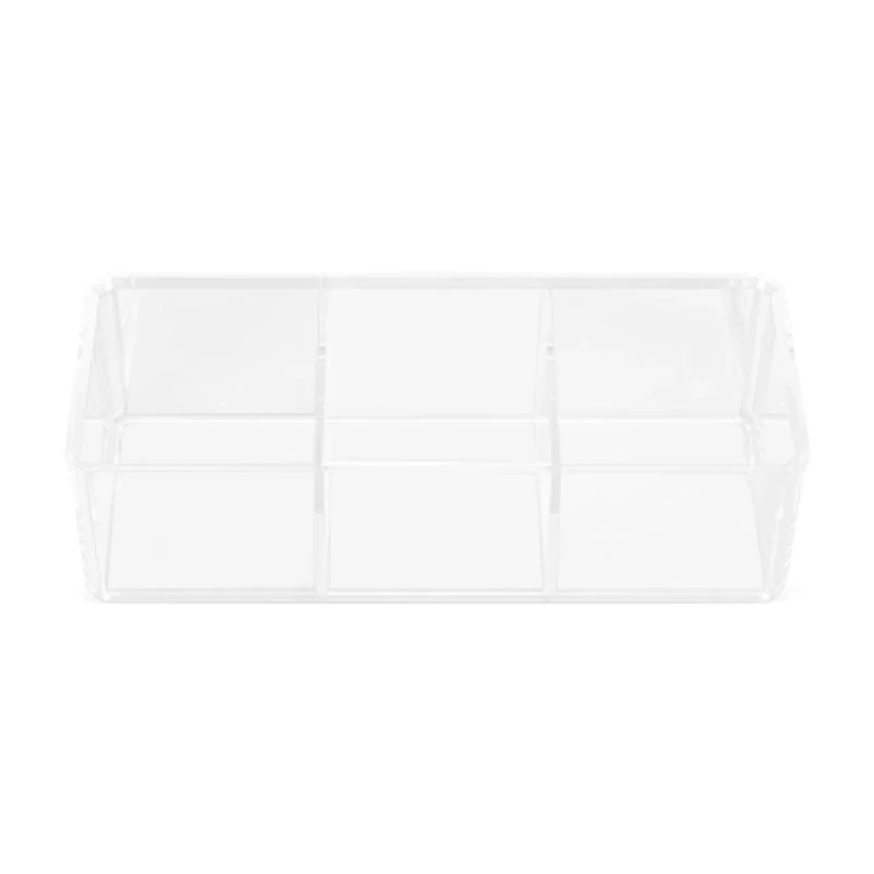 Home Expressions 3-Compartment Makeup Organizer