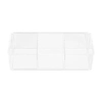 Home Expressions 3-Compartment Makeup Organizer
