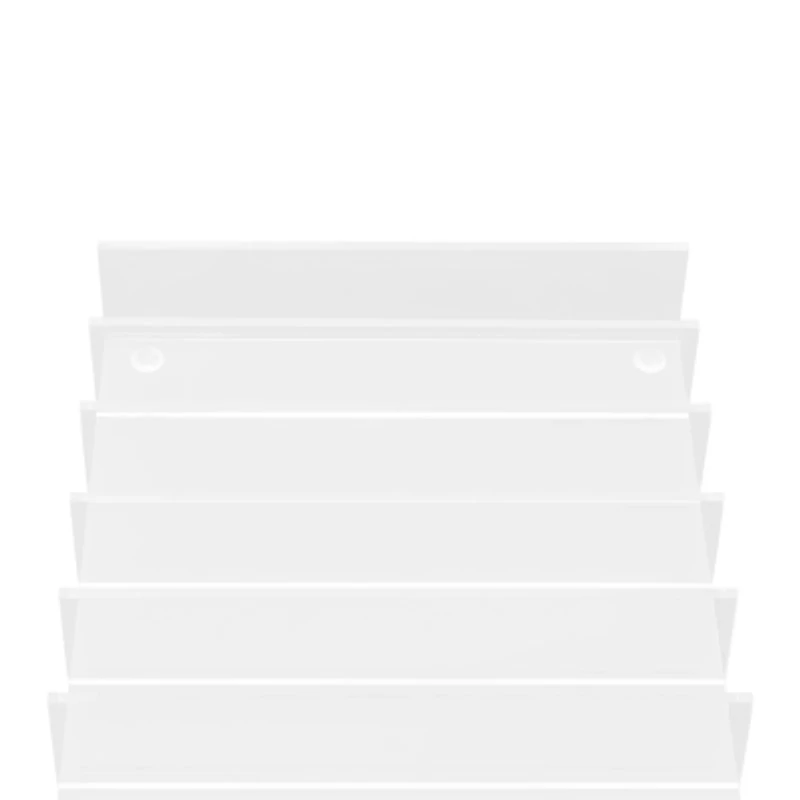 Home Expressions Acrylic 7-Compartment Makeup Organizer