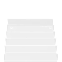 Home Expressions Acrylic 7-Compartment Makeup Organizer