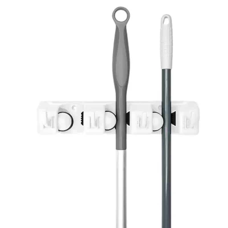 Home Expressions 3 Stick Broom And Mop Tool Holder