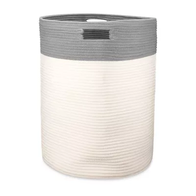 Home Expressions Woven Rope Laundry Hamper