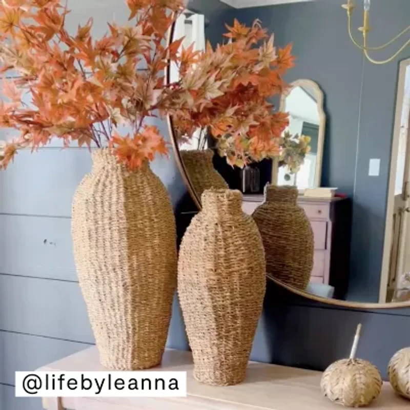 Linden Street 34 In Japanese Maple Stem Set Of 2 Artificial Flowers