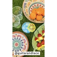 Tarhong Rio Medallion 6-pc. Melamine Salad Plate