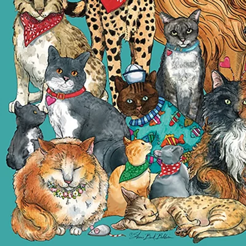 Hart Puzzles Cats, Cats, Cats By Sherri Buck Baldwin, 24 X 30 1000 Piece Puzzle