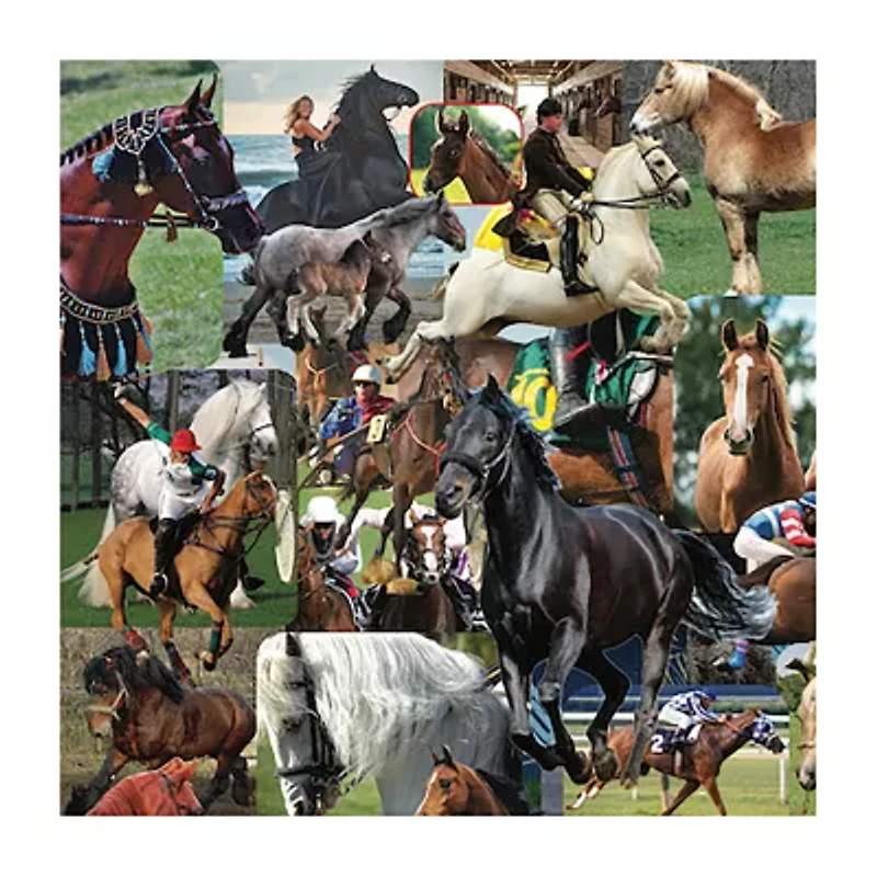 Hart Puzzles Horses, Horses, Horses By Steve Smith, 24 X 30 1000 Puzzle