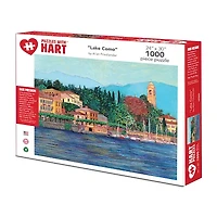Hart Puzzles Lake Como by Allan Friedlander, 24 x 30 1000 Piece Puzzle