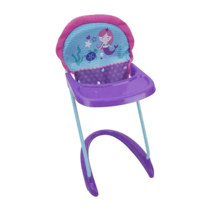 509 Mermaid 21 Piece Set Doll Stroll N Play N Care Set Baby Play