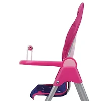 509 Unicorn Doll Highchair - Kids Pretend Play Highchair w/ Front Feeding Tray, Fits dolls up to 21"