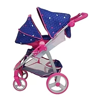 509 Unicorn 2 In 1 Doll Travel System Baby Play