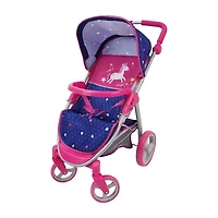 509 Unicorn 2 In 1 Doll Travel System Baby Play